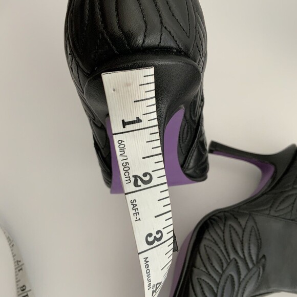 Suzanne Somers Leather Tall Floral Accents Wide Width Boots 6.5W - Picture 8 of 11